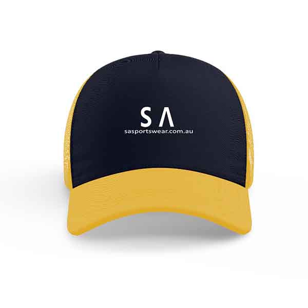 Yellow Black Cricket Cap Manufacturers in Australia
